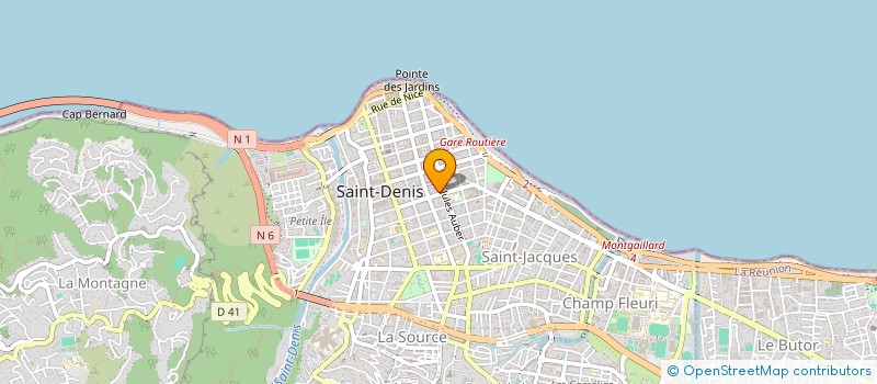 localisation de l'entreprise MADAME VASANTHA POULLE  SAINT-DENIS