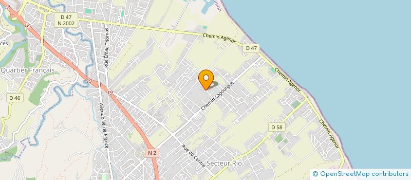 localisation de l'entreprise MADAME VASANTHY SOUBOU  SAINT-ANDRE