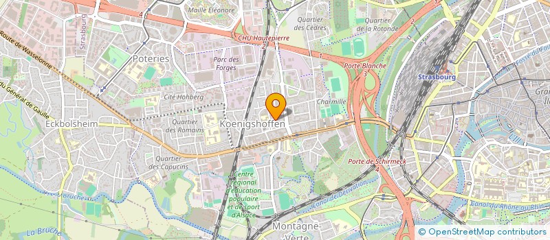 localisation de l'entreprise MADAME VASILICA BADEA à STRASBOURG