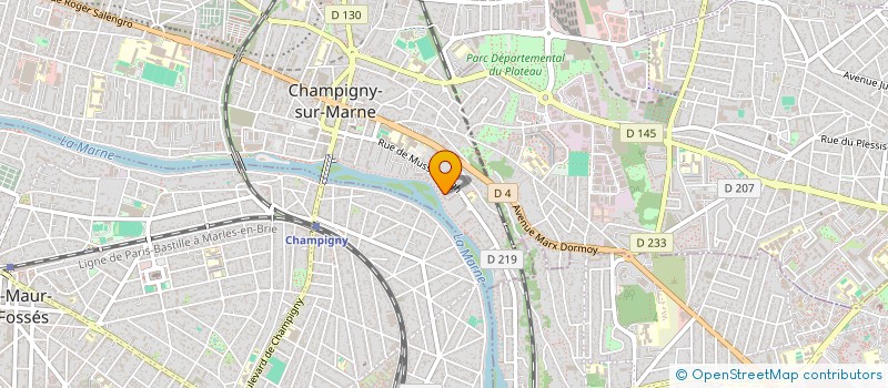 localisation de l'entreprise MADAME VASILICA BOLDESCO à CHAMPIGNY-SUR-MARNE
