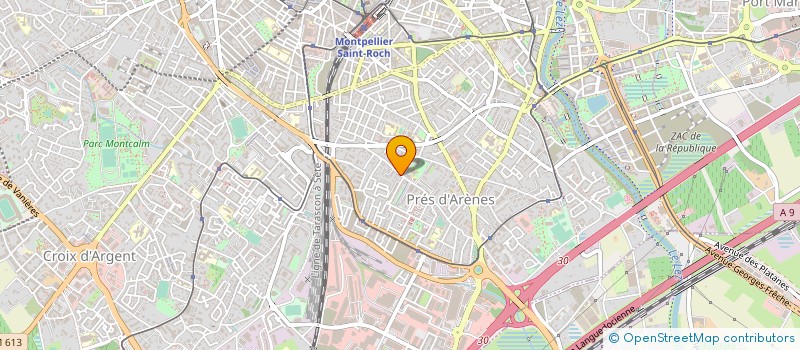 localisation de l'entreprise MADAME VASILICA MARCU à MONTPELLIER