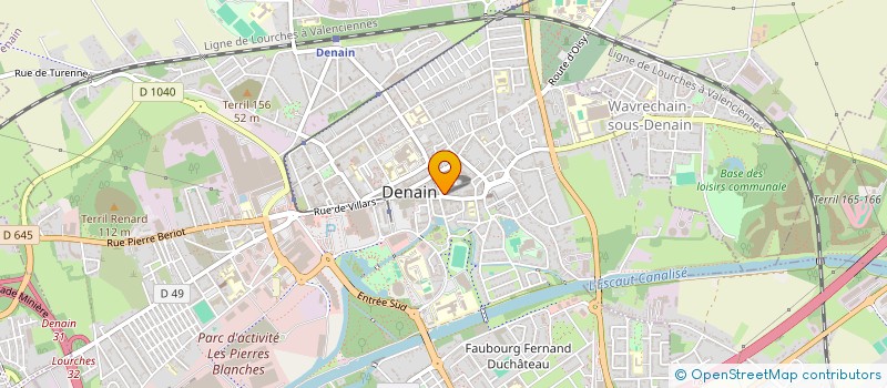 localisation de l'entreprise MADAME VASILICA PURCEL  DENAIN