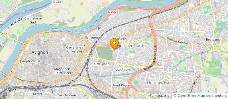 localisation de l'entreprise MADAME VASILIKI CHRISTIDOU  AVIGNON