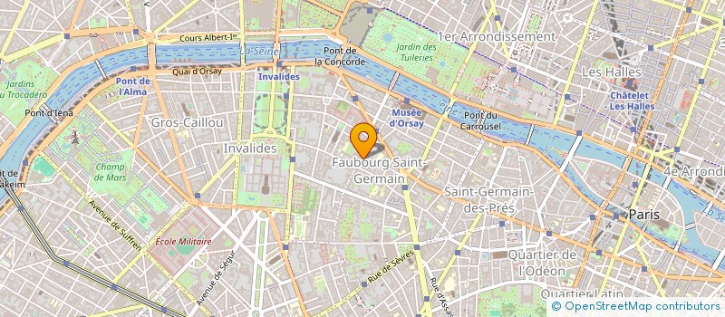 localisation de l'entreprise MADAME VASILIKI FRAGKOU  PARIS