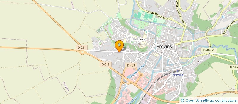 localisation de l'entreprise MADAME VASILIKI PSATHA  PROVINS