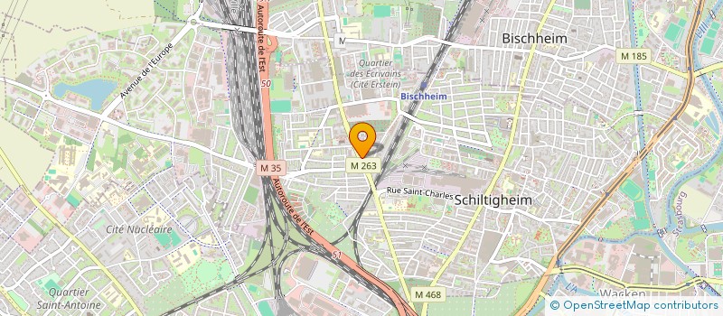 localisation de l'entreprise MADAME VASILKA STANCHEVA  SCHILTIGHEIM