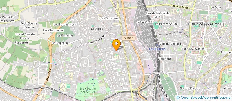 localisation de l'entreprise MADAME VASTI VASTI DE PAULA NEVES à ORLEANS