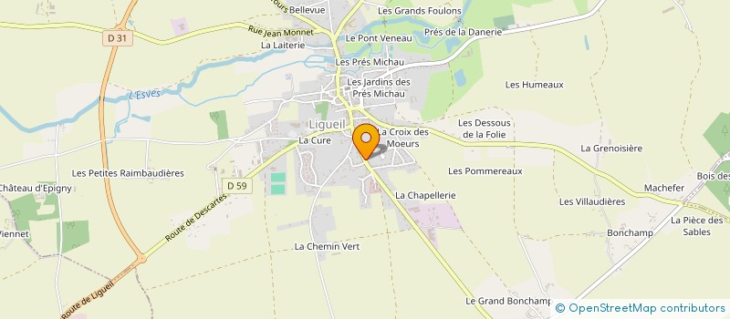 localisation de l'entreprise MADAME VATHANAK SUY à LIGUEIL