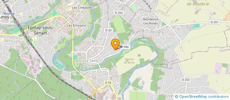 localisation de l'entreprise MADAME VATSANA MALICH  BOUSSY-SAINT-ANTOINE