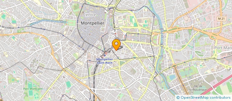 localisation de l'entreprise MADAME VAYA SECK à MONTPELLIER