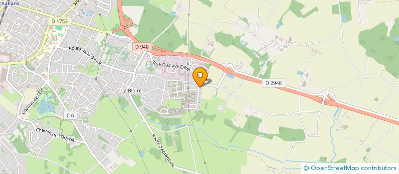 localisation de l'entreprise MADAME VEDA CASTIN à CHALLANS