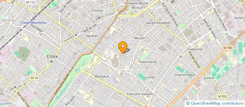 localisation de l'entreprise MADAME VEDA FERNANDEZ à ROUBAIX