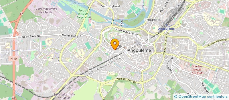 localisation de l'entreprise MADAME VEERLE VAN ONGEVAL à ANGOULEME