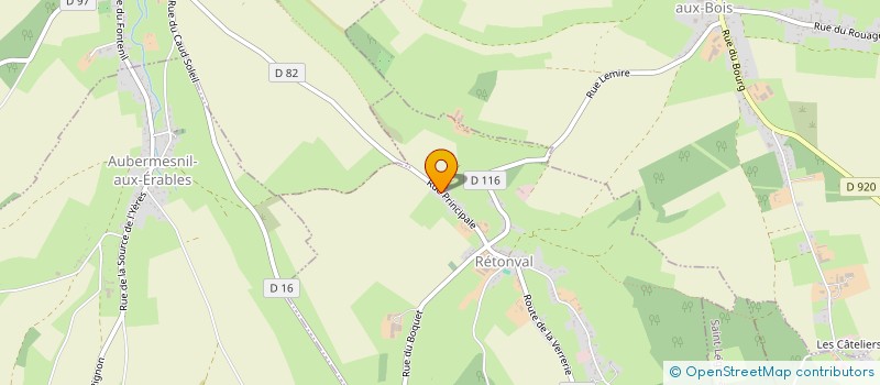 localisation de l'entreprise MADAME VEERLE WATERSCHOOT  RETONVAL