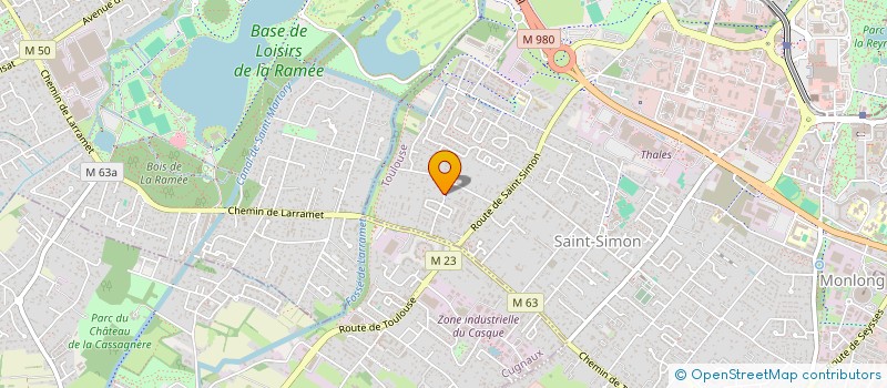 localisation de l'entreprise MADAME VEGA RUIZ à TOULOUSE