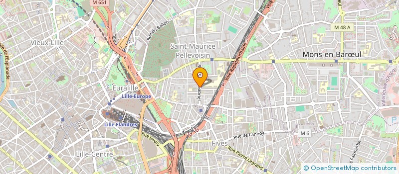 localisation de l'entreprise MADAME VELIA DAHAN à LILLE