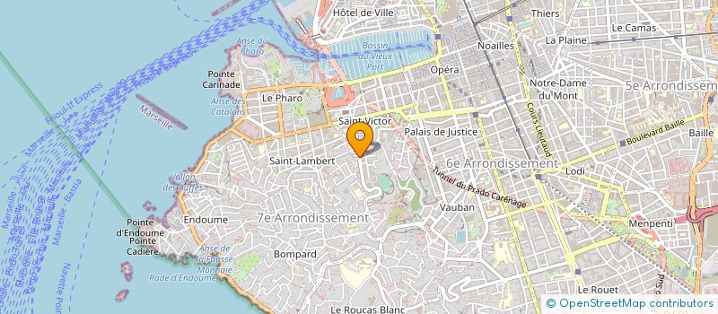 localisation de l'entreprise MADAME VENANCE ZUBER à MARSEILLE