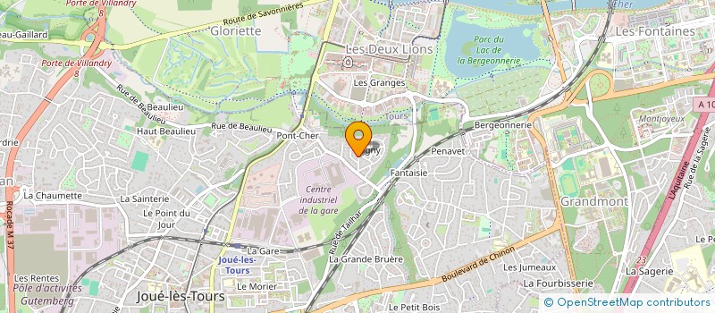 localisation de l'entreprise MADAME VENDULA RYSAVA  JOUE-LES-TOURS