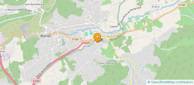 localisation de l'entreprise MADAME VENERA MOLINA  AURIOL