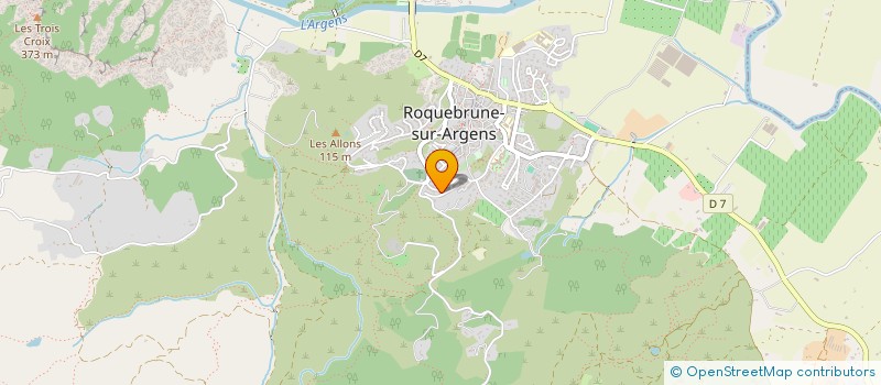 localisation de l'entreprise MADAME VENERINE PENSABENE à ROQUEBRUNE-SUR-ARGENS