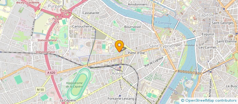 localisation de l'entreprise MADAME VENISIA HOHAA  TOULOUSE