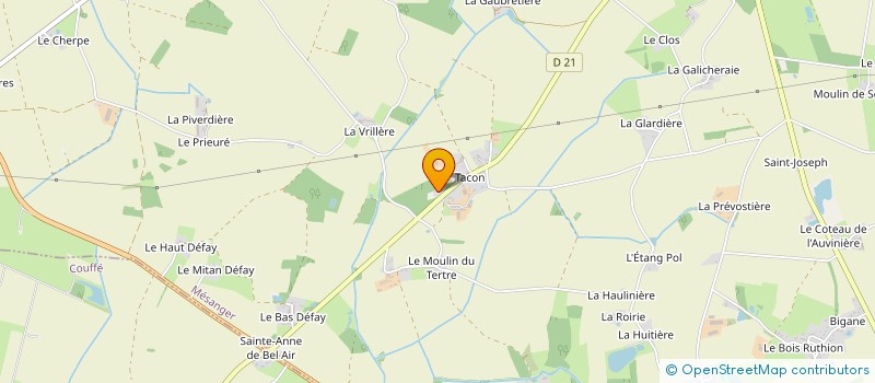 localisation de l'entreprise MADAME VENISSIA DELLOZCOUR  MESANGER