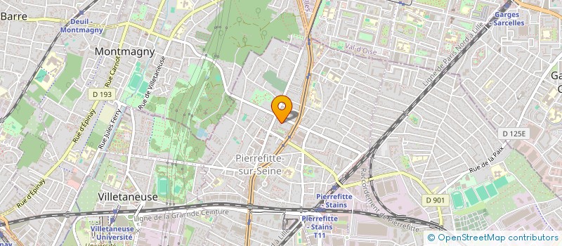 localisation de l'entreprise MADAME VENITE DUCESSE à SAINT-DENIS