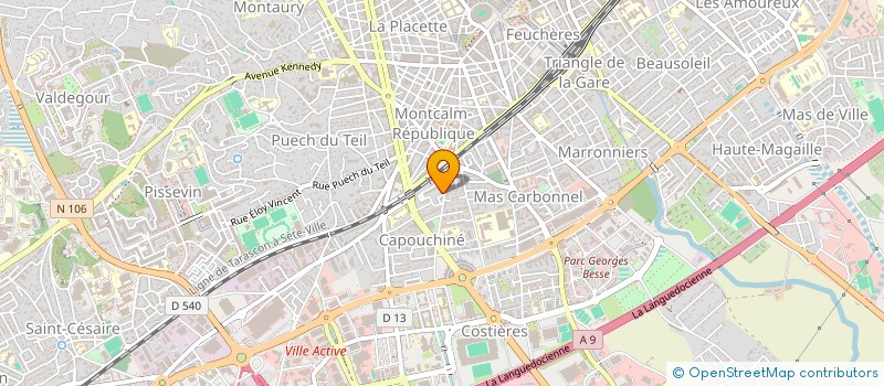 localisation de l'entreprise MADAME VENITIA VIGNOLE  NIMES