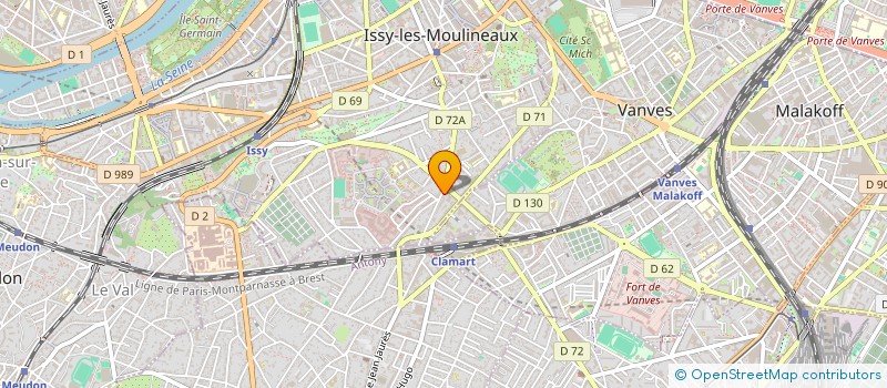 localisation de l'entreprise MADAME VENLA COADIC à ISSY-LES-MOULINEAUX