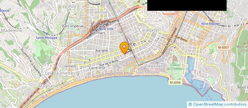 localisation de l'entreprise MADAME VENOUS DOROUDI à NICE