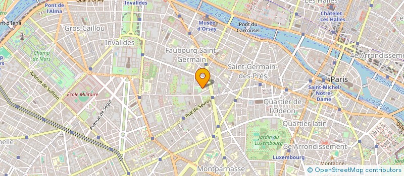 localisation de l'entreprise MADAME VERA BENBERNOU DE PICCIOTTO  PARIS