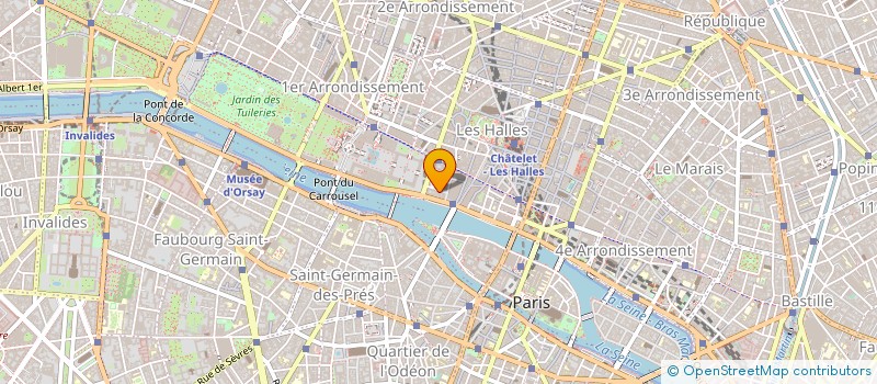 localisation de l'entreprise MADAME VERA BOGDANOVA à PARIS