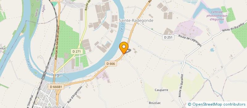 localisation de l'entreprise MADAME VERA CARVALHO FERREIRA  AIGUILLON