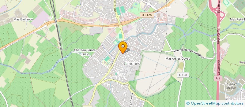 localisation de l'entreprise MADAME VERA COSTA VIEGAS à CANOHES