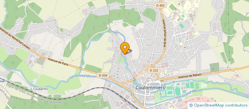localisation de l'entreprise MADAME VERA DA VEIGA VAZ à COULOMMIERS