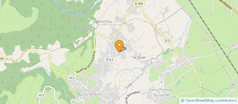 localisation de l'entreprise MADAME VERA DIAS DA SILVA VELIC à LEZIGNEUX