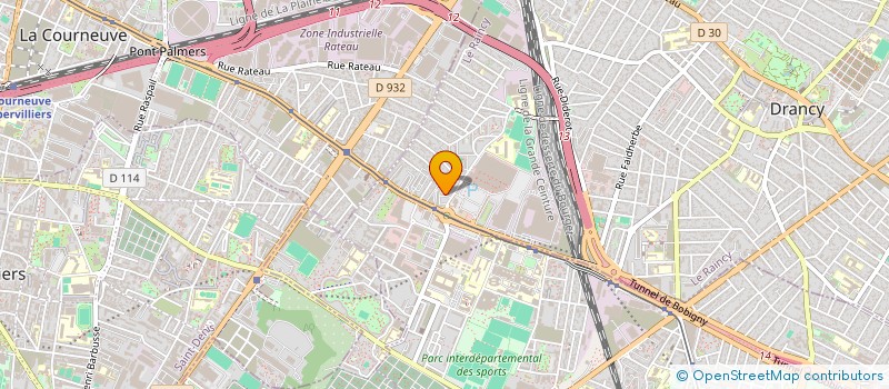 localisation de l'entreprise MADAME VERA GUERREIRO  DRANCY