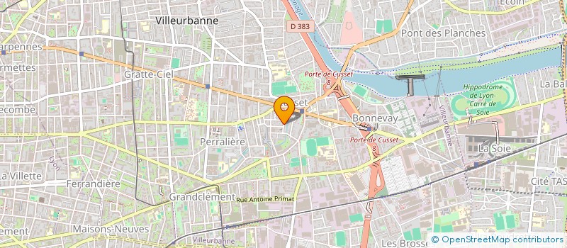 localisation de l'entreprise MADAME VERA ISAKOV  VILLEURBANNE