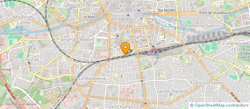 localisation de l'entreprise MADAME VERA KOULAKOFF  RENNES