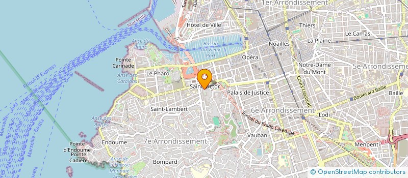 localisation de l'entreprise MADAME VERA KRAFT à MARSEILLE