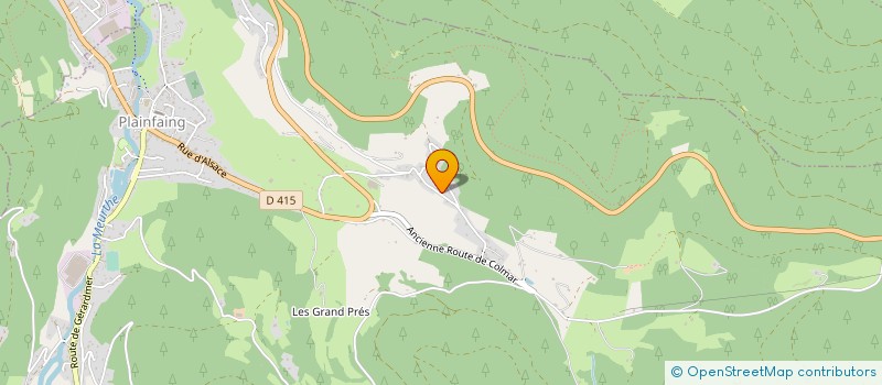 localisation de l'entreprise MADAME VERA LACOUR  PLAINFAING