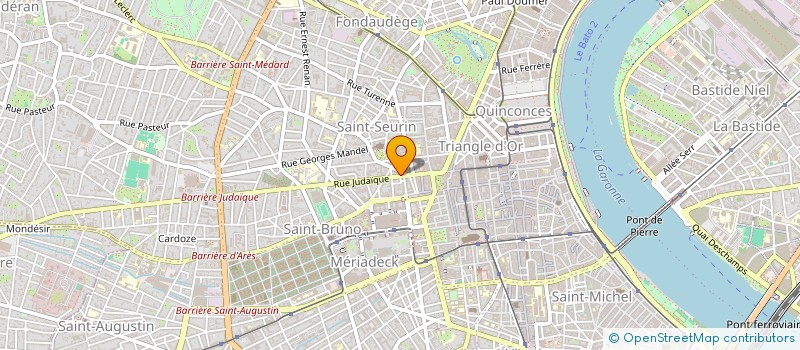 localisation de l'entreprise MADAME VERA MENDOZA  BORDEAUX