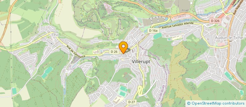 localisation de l'entreprise MADAME VERA NUNES MONTEIRO  VILLERUPT