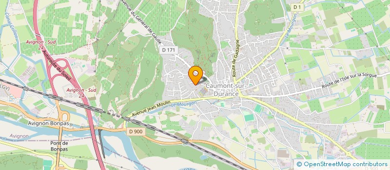 localisation de l'entreprise MADAME VERANE NIETO  CAUMONT-SUR-DURANCE