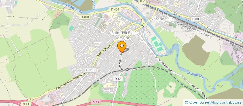 localisation de l'entreprise MADAME VERDEATA SANDU  SAINT-NICOLAS-DE-PORT