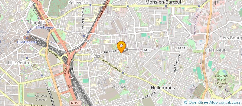 localisation de l'entreprise MADAME VERDIANE CHANTAL WABEM à LILLE