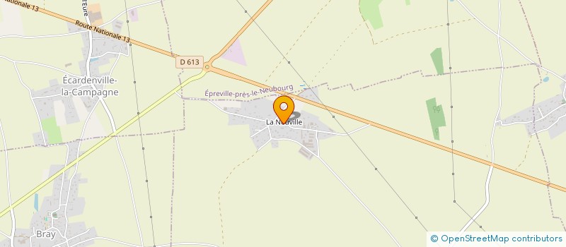 localisation de l'entreprise MADAME VERENA HAUDEGOND  SAINT-ANDRE-DE-L'EURE