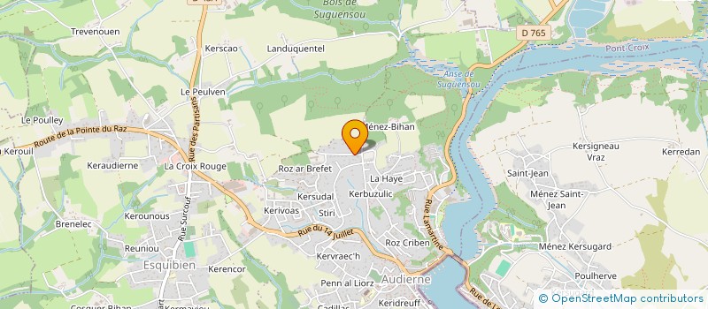 localisation de l'entreprise MADAME VERENA HEIST  AUDIERNE