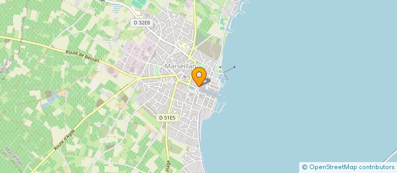 localisation de l'entreprise MADAME VERENA PFEFFINGER à MARSEILLAN