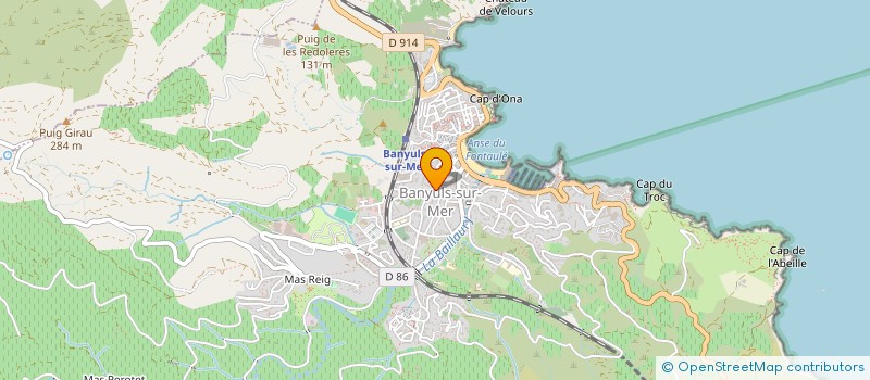 localisation de l'entreprise MADAME VERENA ROSCH  BANYULS-SUR-MER